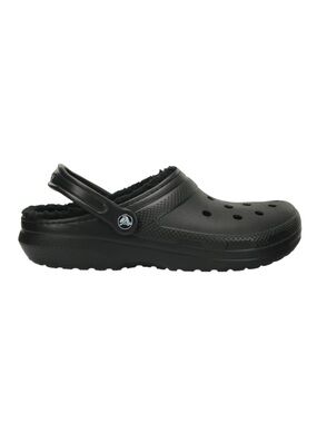 Crocs Classic Lined Clogs Black 10 Men 12 Women